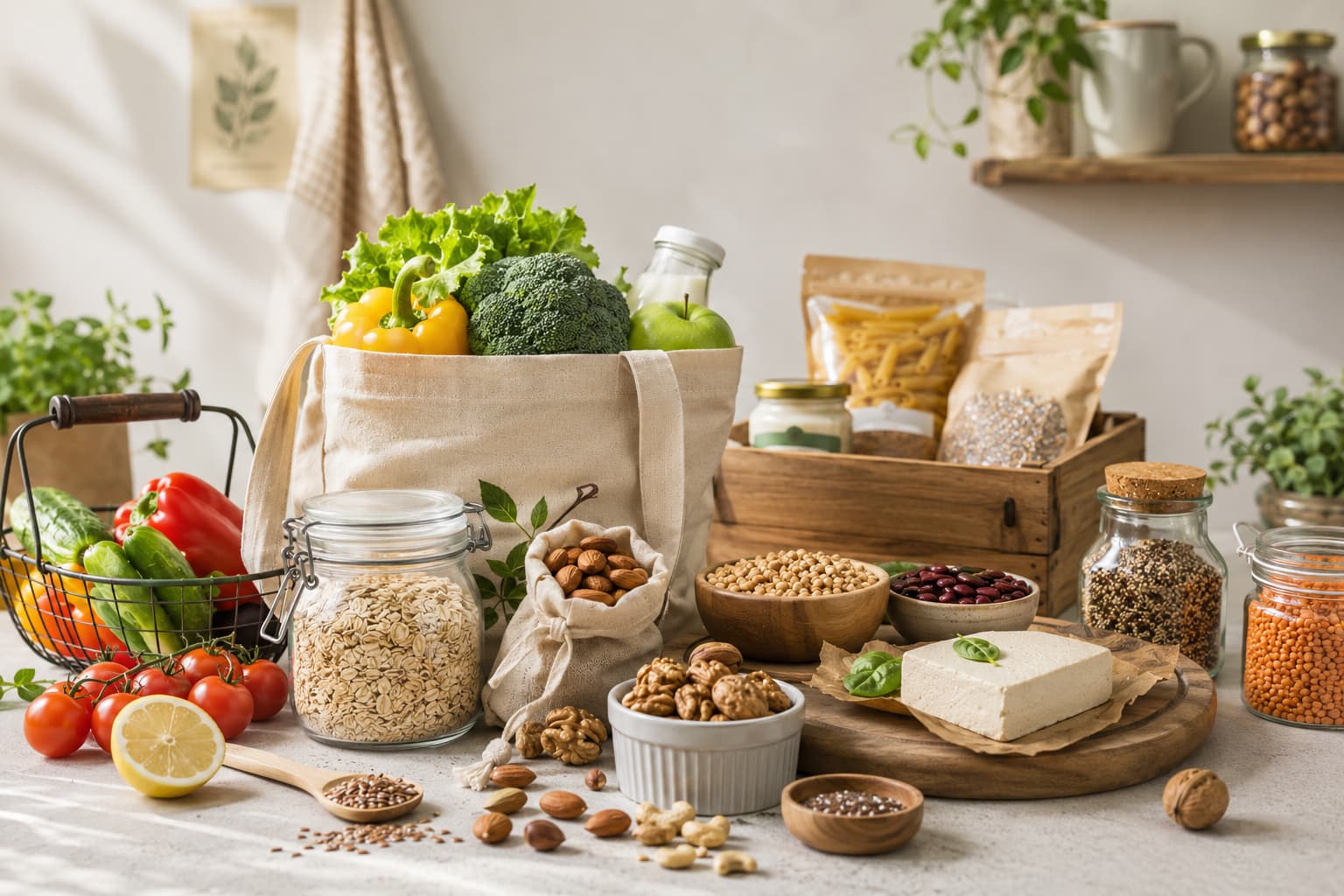 Натуральные продукты для дома и здорового меню