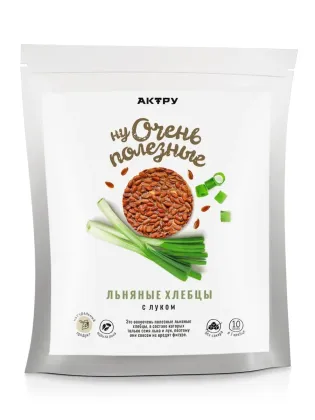 Хлебцы льняные с луком, 80 гр