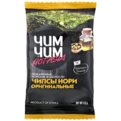 Чипсы нори оригинальные "Чим-чим", 4,5 гр