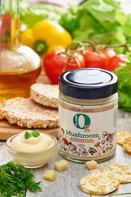 Соус майонезный "Грибной" 20% Vegan "Ноль грамм", 240 гр 6
