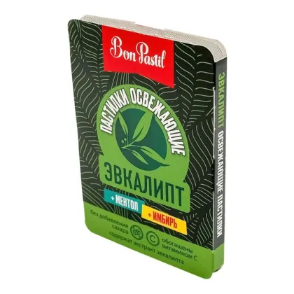Конфеты "Освежающие Bon Pastil" Эвкалипт
