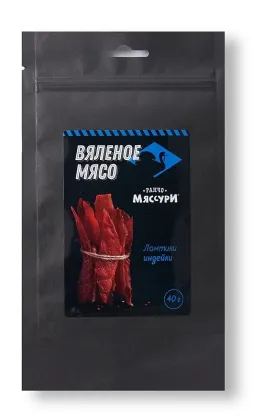 Вяленая индейка "Ранчо Мяссури", 50 г.