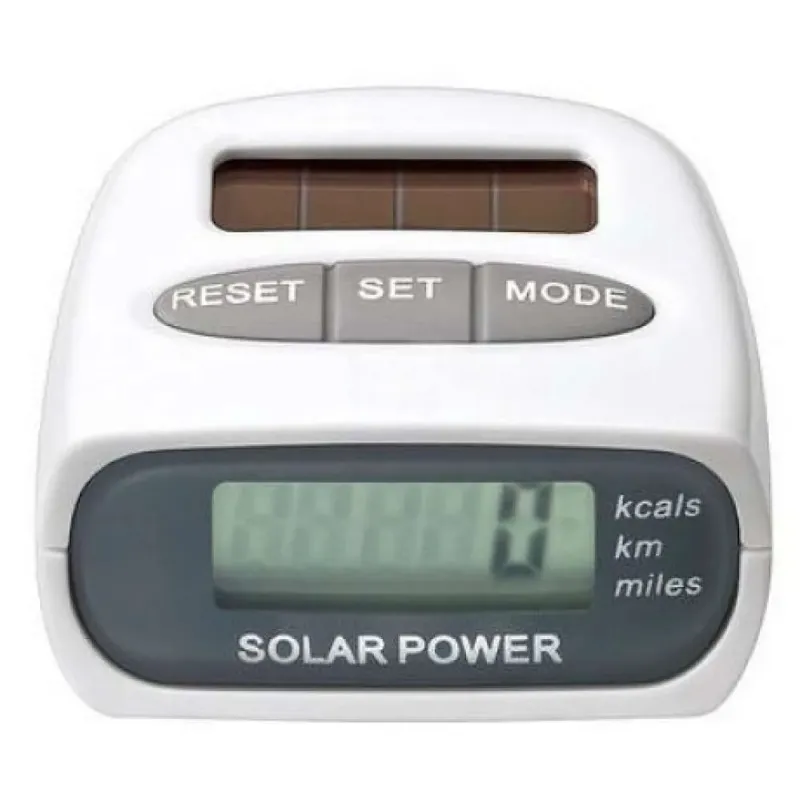 Электронный шагомер на солнечных батареях Solar Power 1