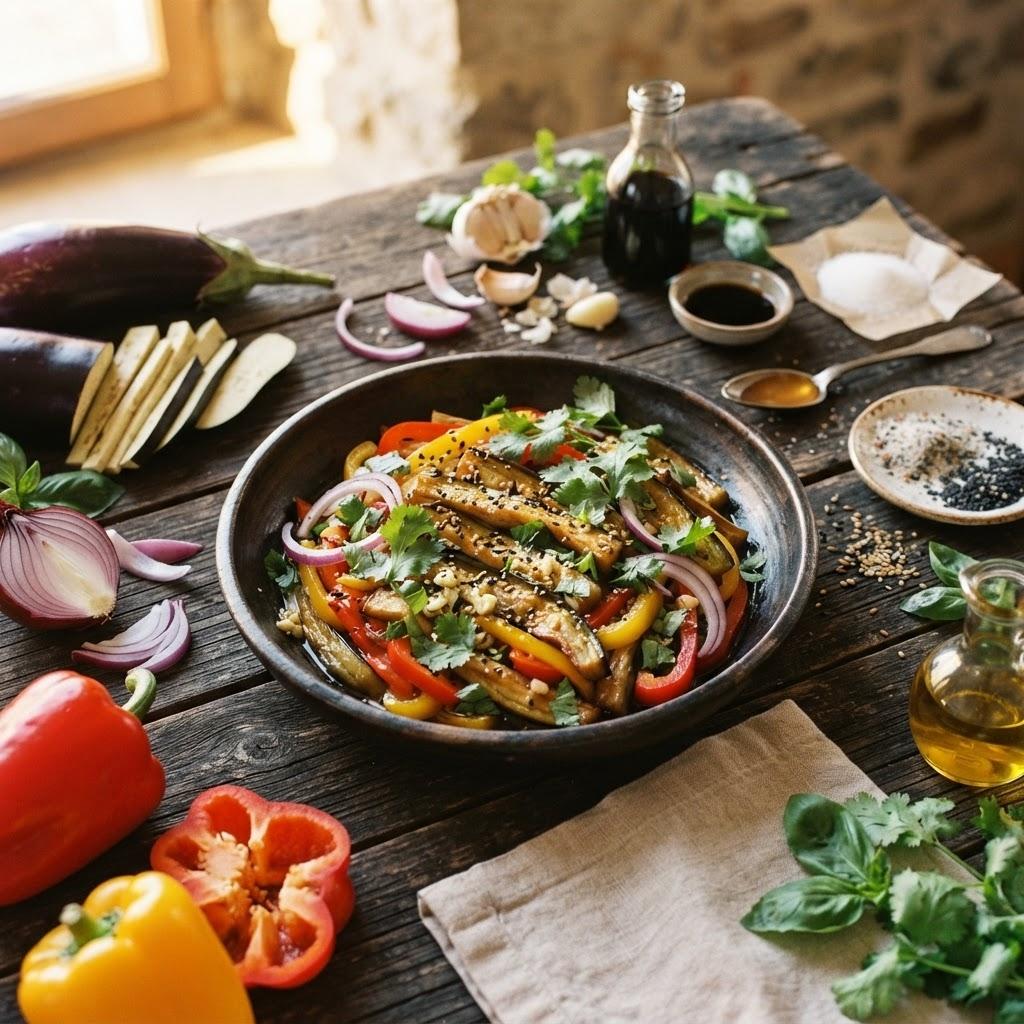 Баклажаны по-корейски