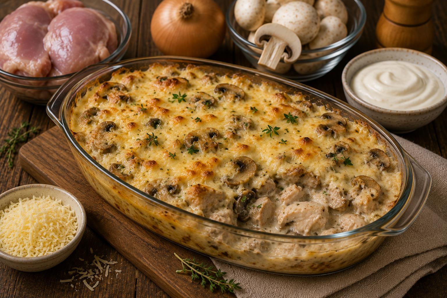 Жульен куриный