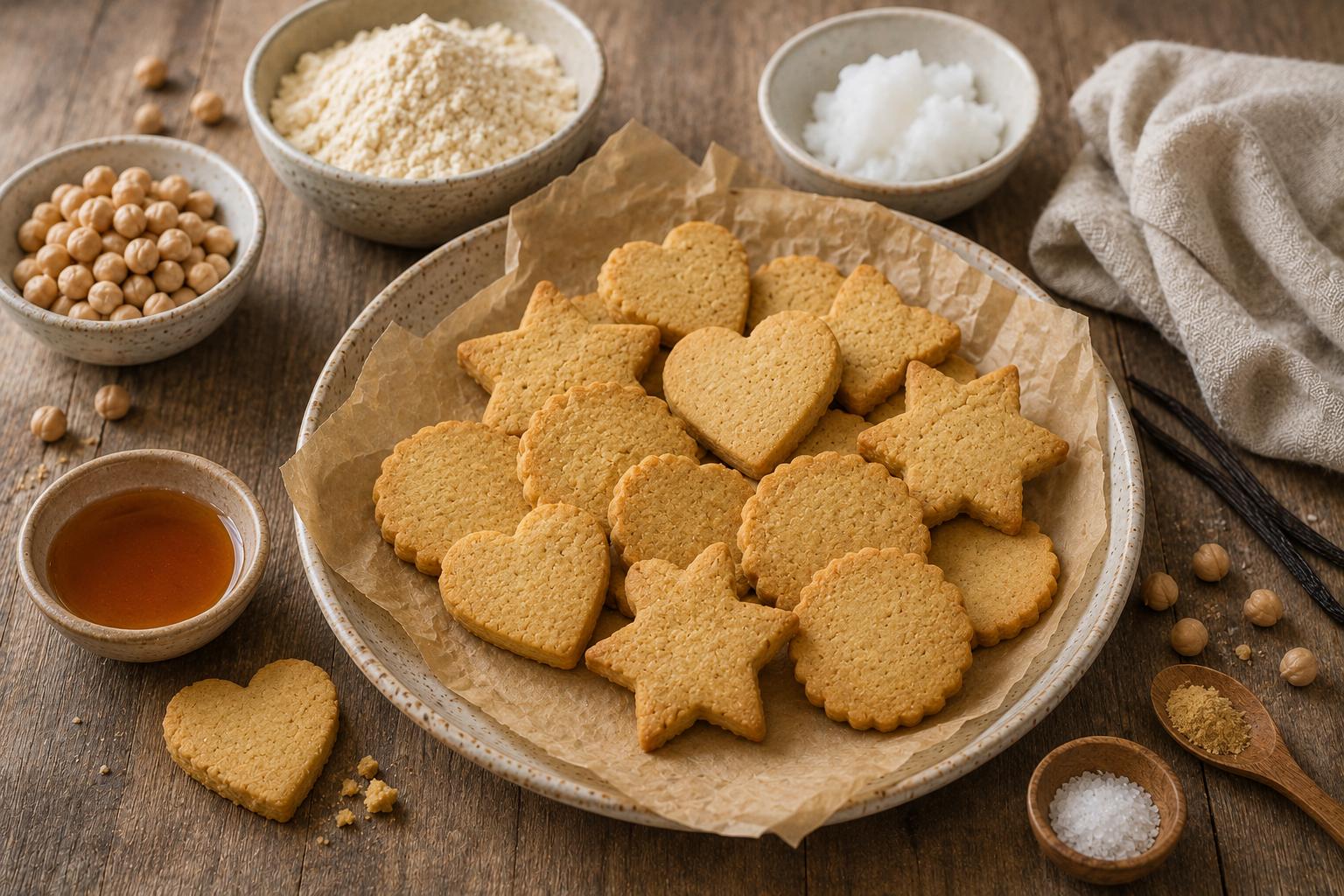 Безглютеновое печенье из нутовой муки