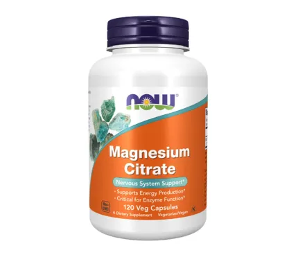 NOW MAGNESIUM CITRATE (Магний Цитрат), 400 мг