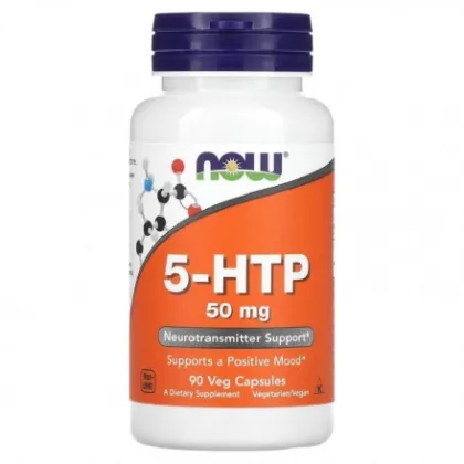 NOW 5-HTP 50 мг, 90 капсул
