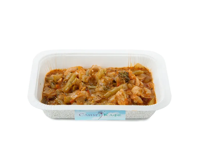 Ланч № 22 Жаркое из индейки с овощами 4